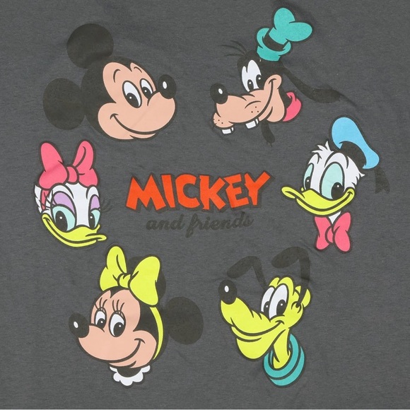 Disney Mickey And Friends T Shirt Mens Characters Adult Short Sleeve Tee - Picture 2 of 6